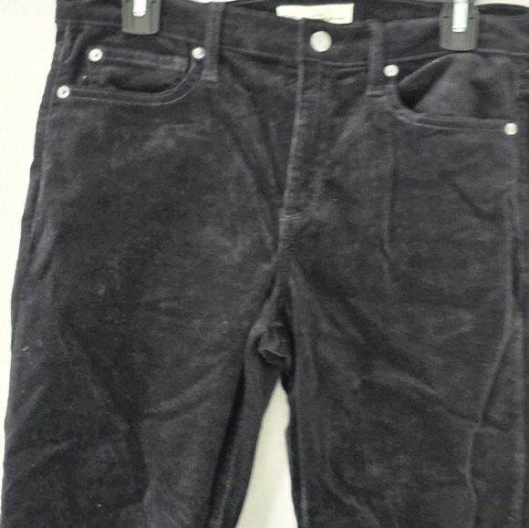 Gap Courdouy Pants Women's Black True Skinny Mid Rise Stretchy 32x29 - Picture 3 of 12